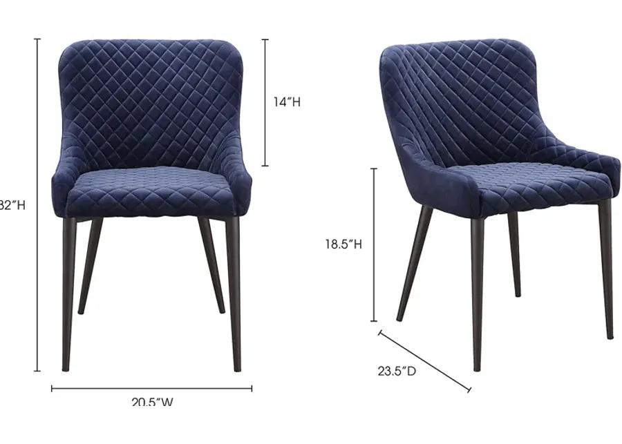 Cedarlane Blue Side Chair