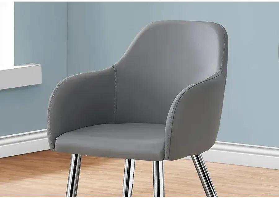 Vietor Gray Arm Chair