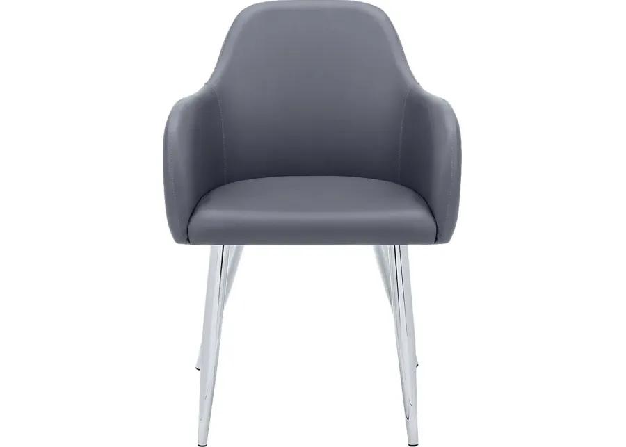 Vietor Gray Arm Chair