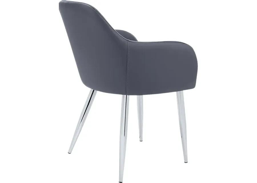 Vietor Gray Arm Chair