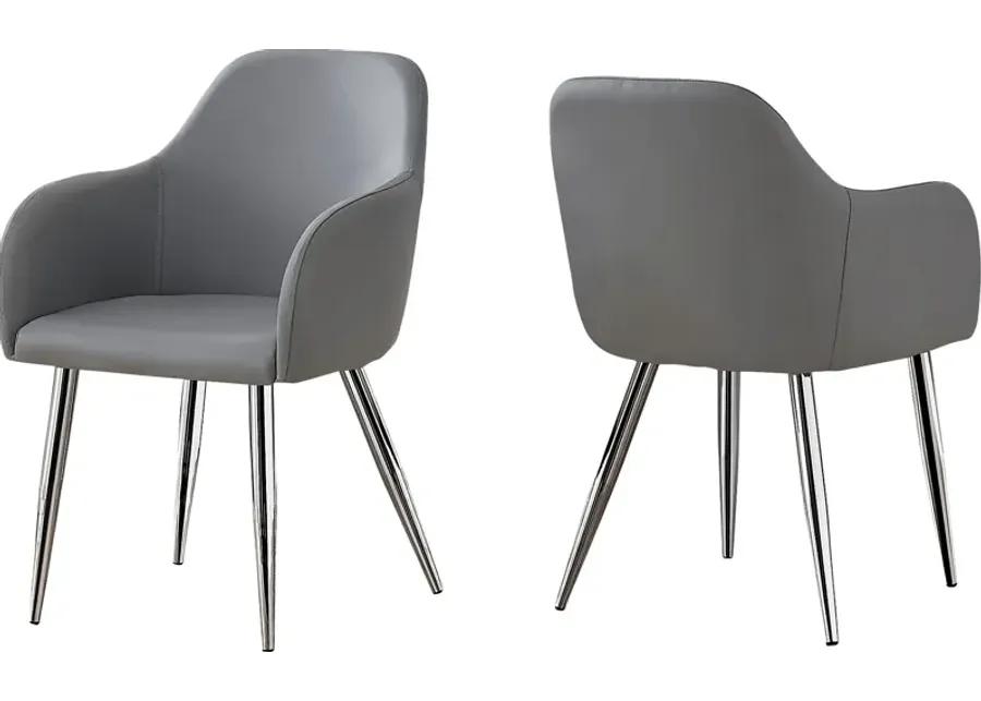 Vietor Gray Arm Chair