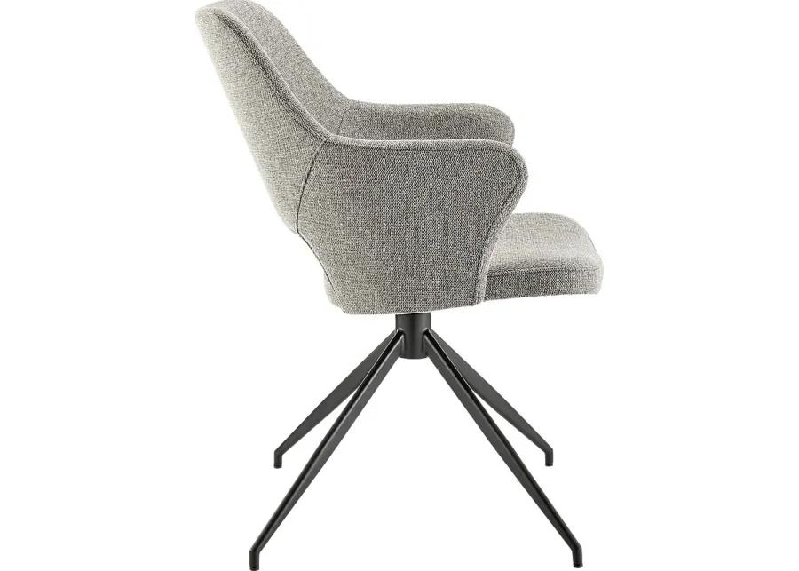 Quiment Light Gray Arm Chair