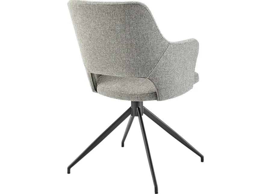 Quiment Light Gray Arm Chair