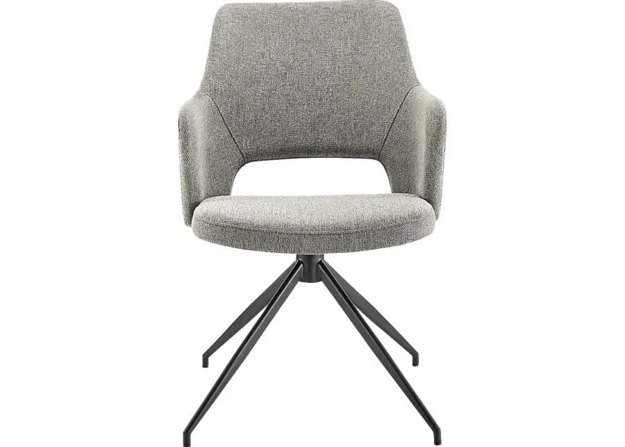 Quiment Light Gray Arm Chair