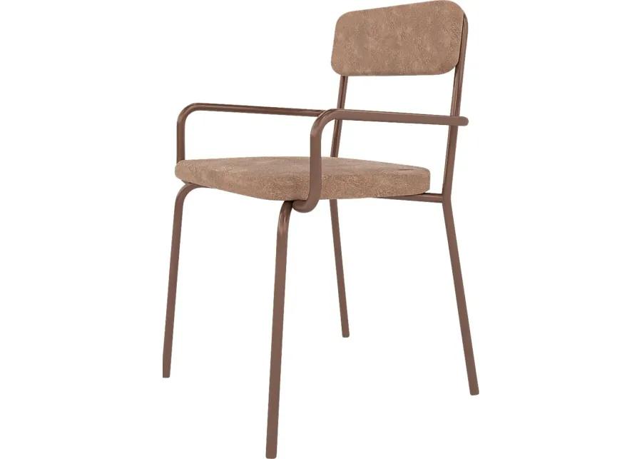 Donateil Brown Arm Chair