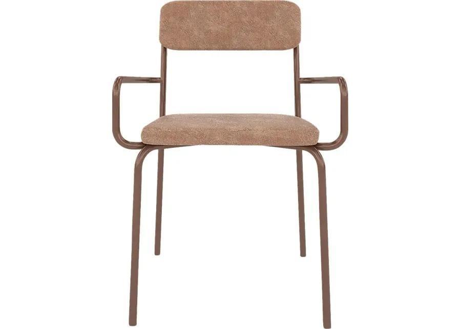 Donateil Brown Arm Chair