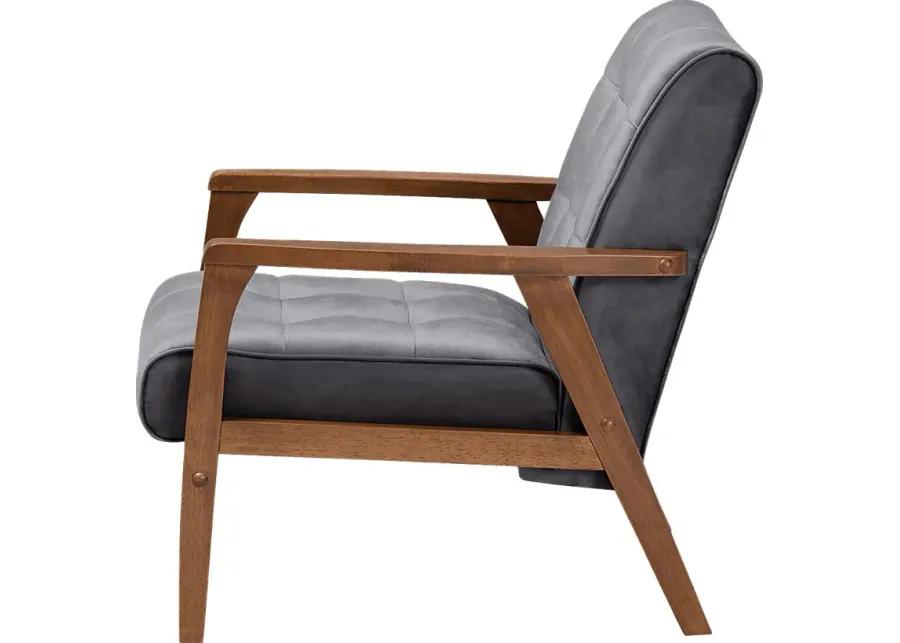 Eilla Gray Accent Chair