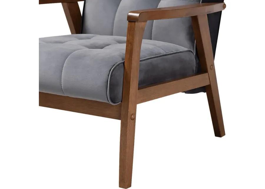 Eilla Gray Accent Chair