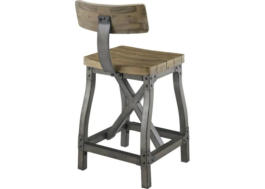 Ballybunion Oak Counter Height Stool