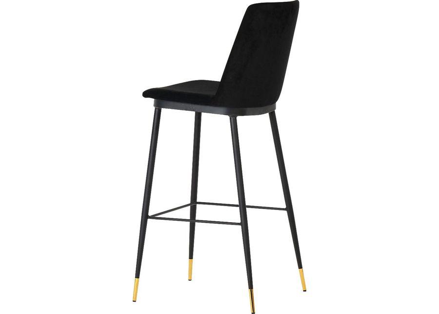 Ellian Black Counter Height Stool, Set of 2