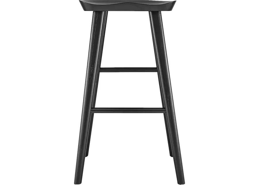 Bresland Black Bar Stool