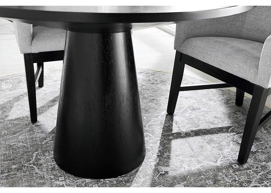 Kendall Black 59"" Round Dining Table