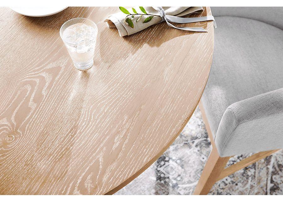 Kendall Natural 59"" Round Dining Table