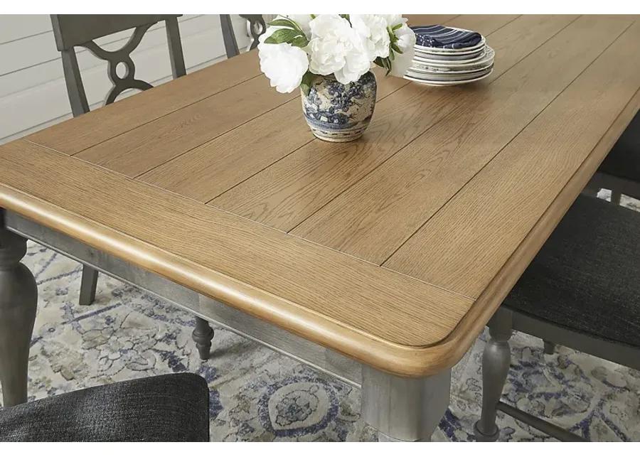 St. Simon Denim Rectangle Dining Table