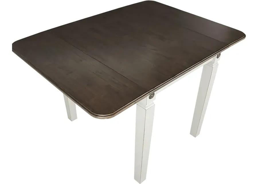 Velino Gray Rectangle Dining Table