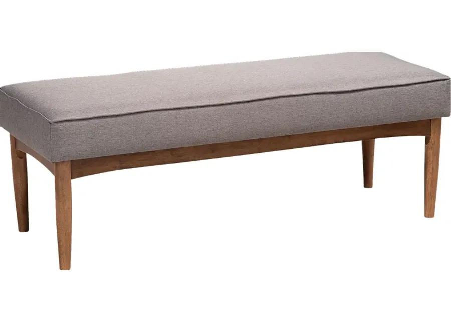 Allyson Gray Accent Bench