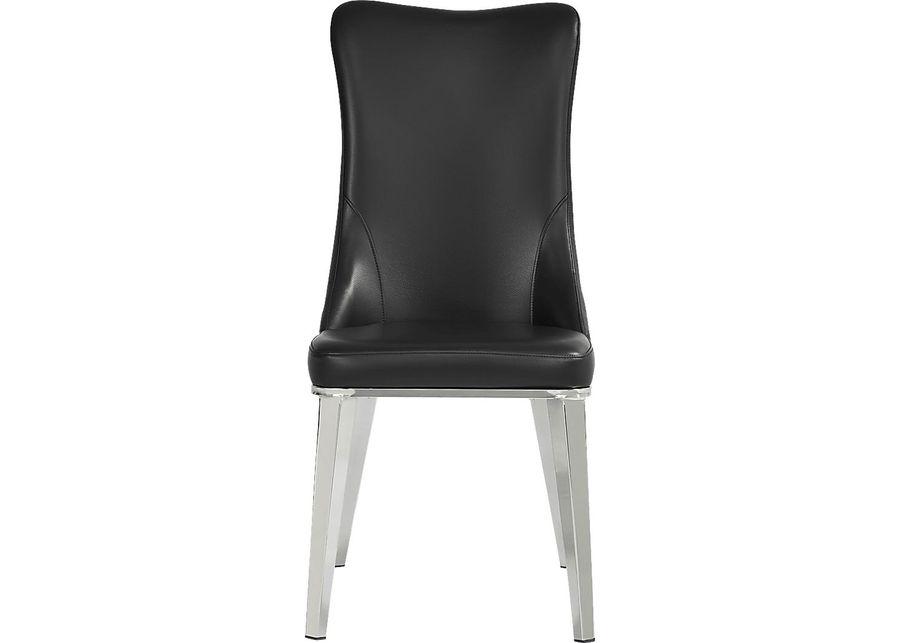 Burrette Black Side Chair