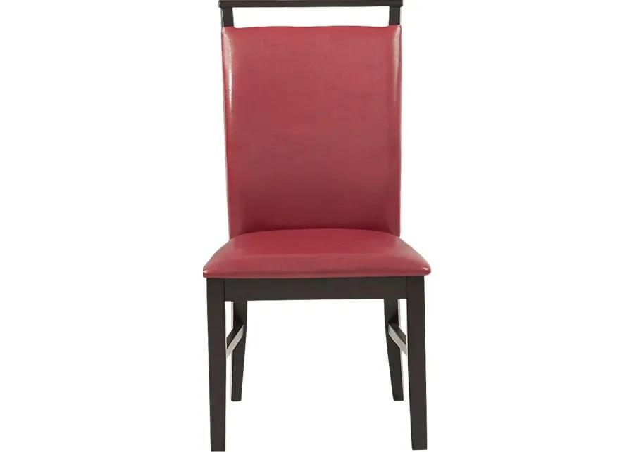 Ciara Red Side Chair