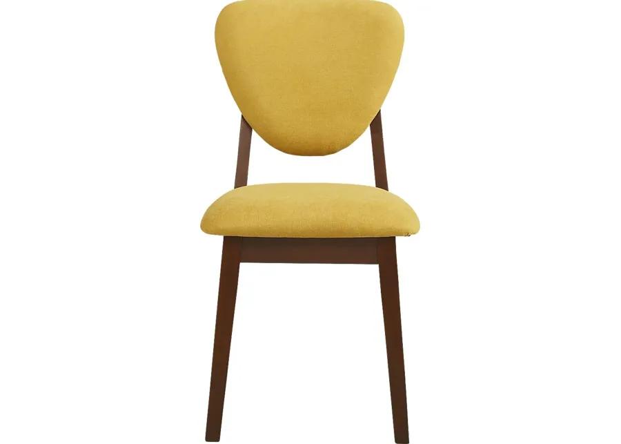 Melodina Yellow Side Chair
