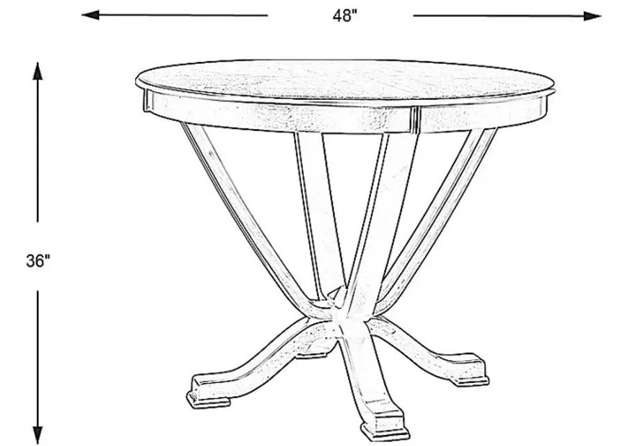 Orland Park Black Counter Height Dining Table