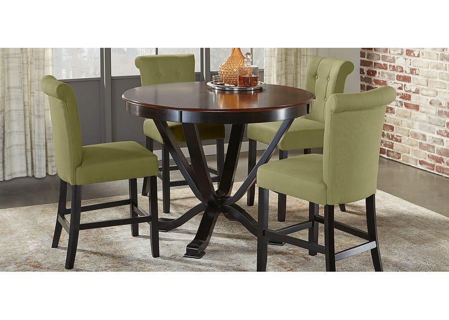 Orland Park Black Counter Height Dining Table