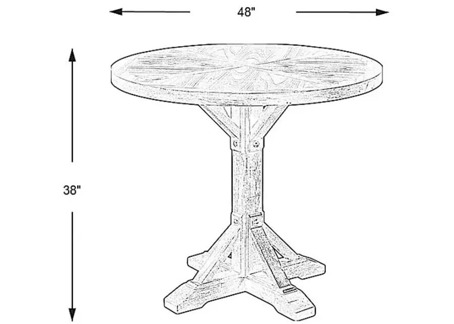 Orchard House Brown Counter Height Dining Table