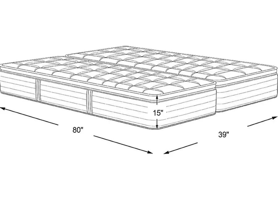 Sealy Posturepedic Plus Colliford Split King Mattress (2 TWXL)