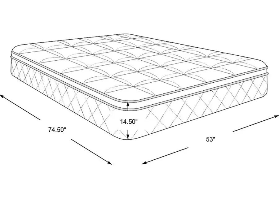 Stearns and Foster Studio Medium Pillow Top Full Mattress