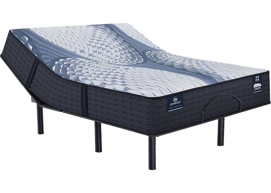 iComfort Iona Plush King Mattress Set with Head Up Only Base