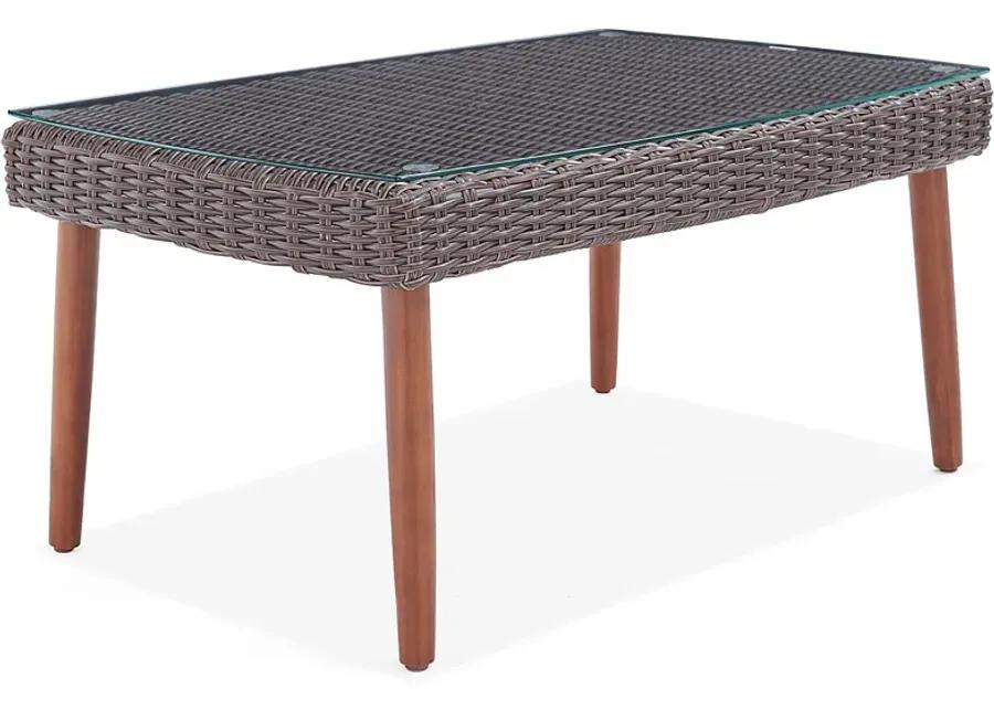 Camack I Brown Outdoor Cocktail Table