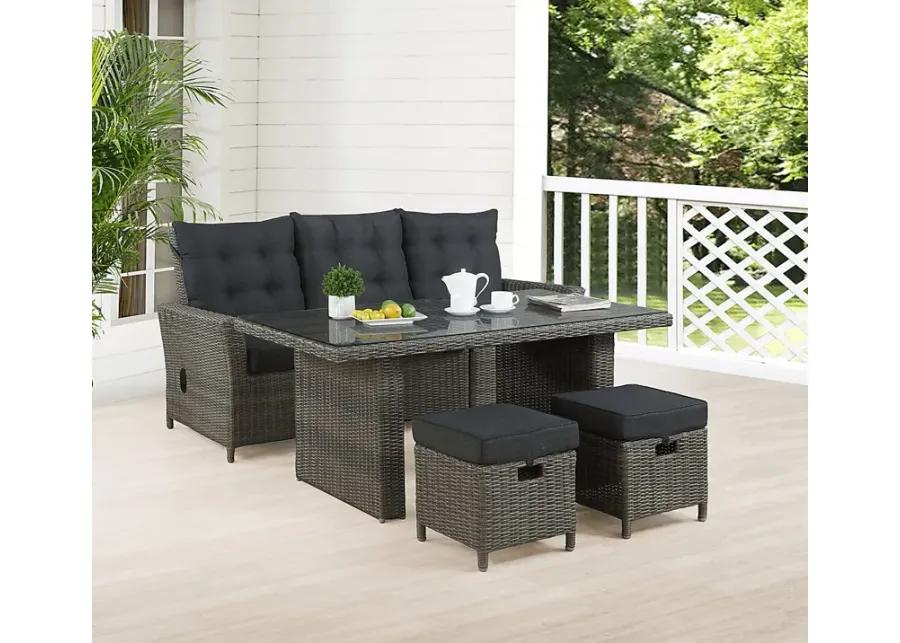 Gilleland Gray Outdoor Cocktail Table