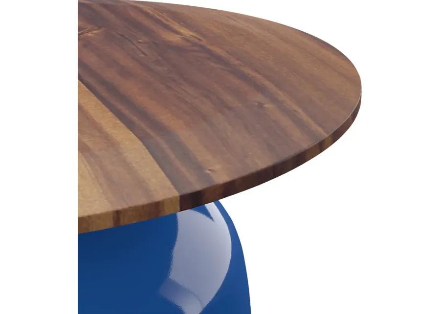 Outdoor Niedhardt Blue Accent Table