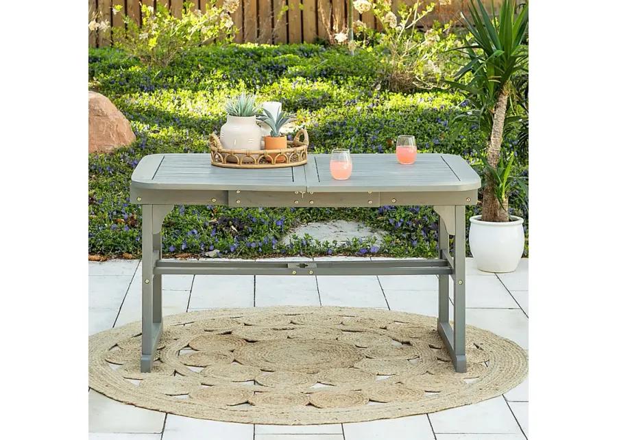 Eastline Gray Outdoor Dining Table