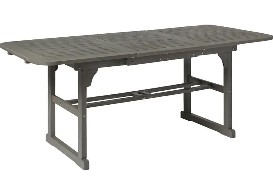 Eastline Gray Outdoor Dining Table