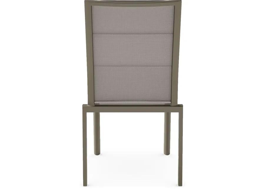 Solana Taupe 7 Pc 70 in. Rectangle Outdoor Dining Set