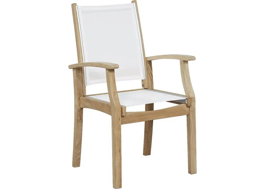 Pleasant Bay Teak 5 Pc Rectangle Outdoor Dining Set