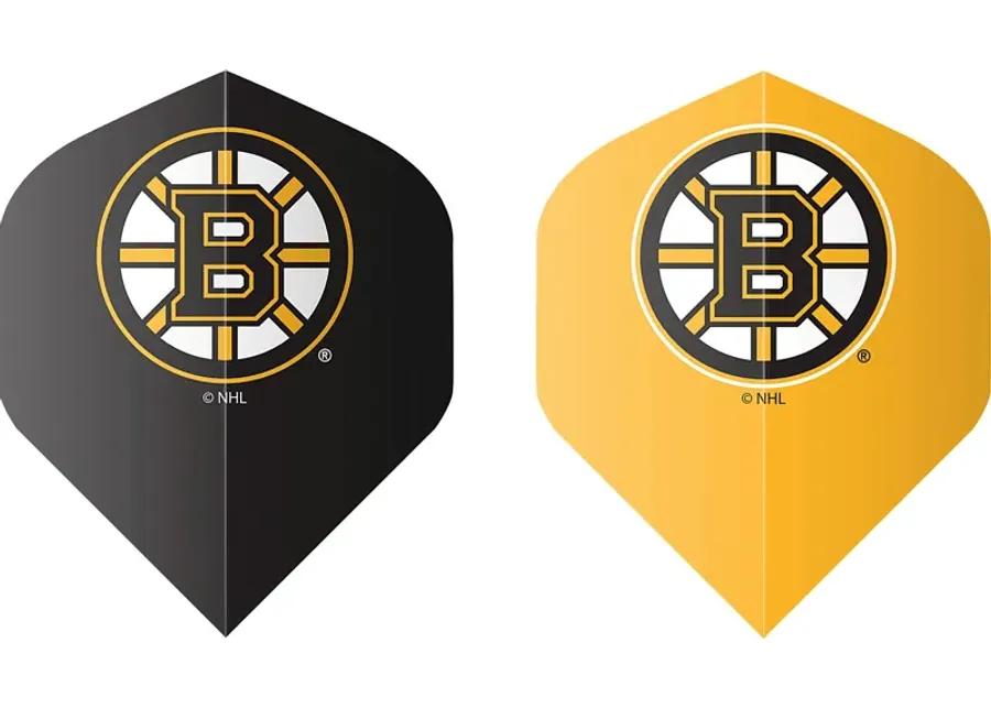 Fan's Choice Boston Bruins Black Dartboard Set