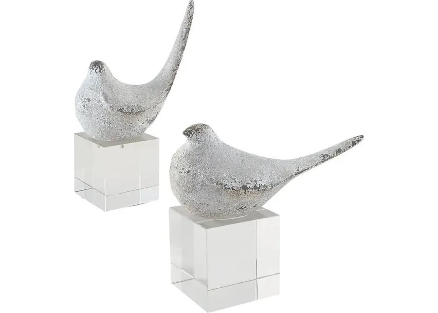 Joshi Nickel Sculptures, Set of 2