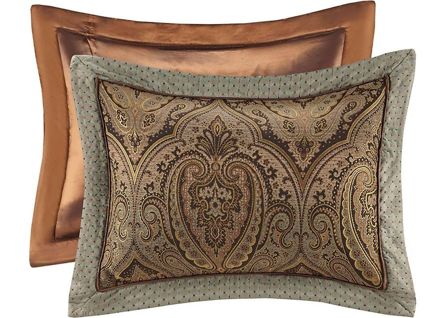 Danom, Brown 10pc King Comforter Set