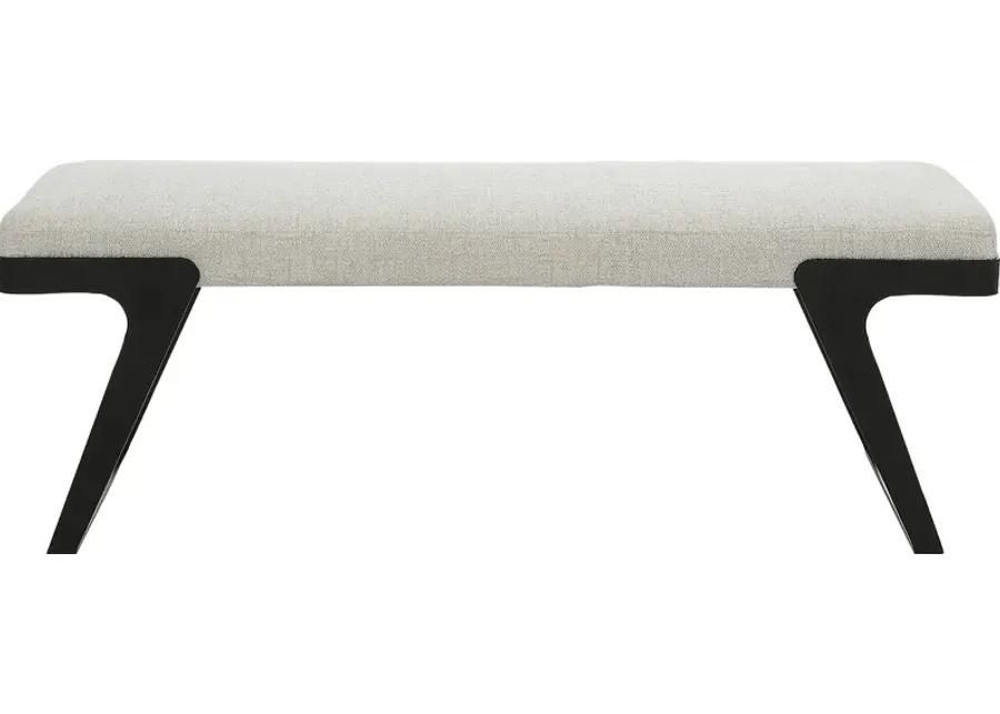 Barinja White Bench