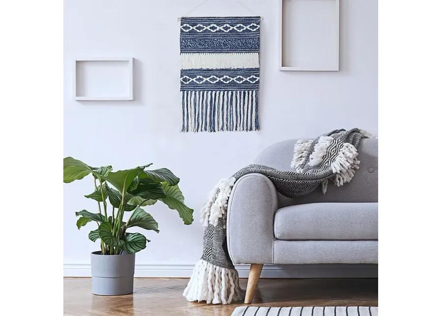 Votym Blue/White Wall Decor