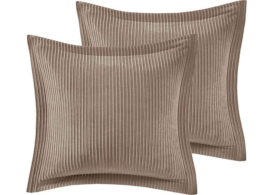 Erixa Beige Queen Comforter Set