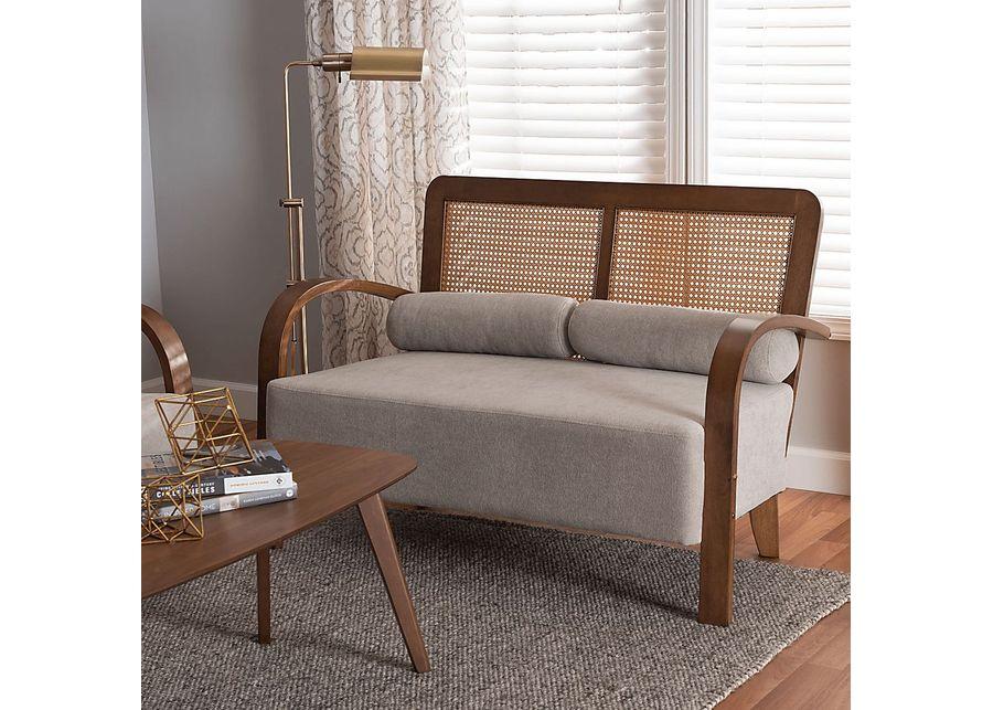 Leraleigh Walnut Loveseat