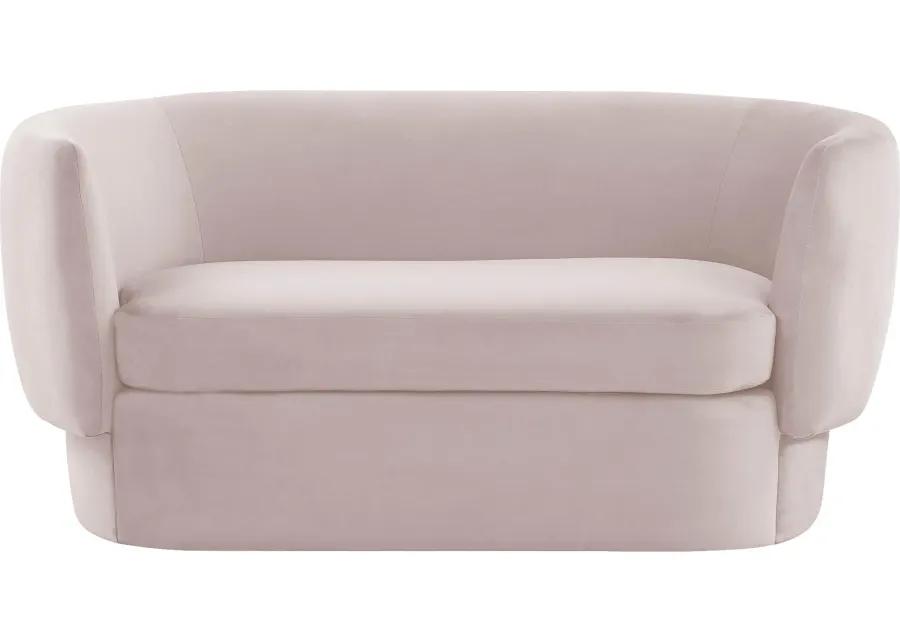 Fiaba Blush Loveseat