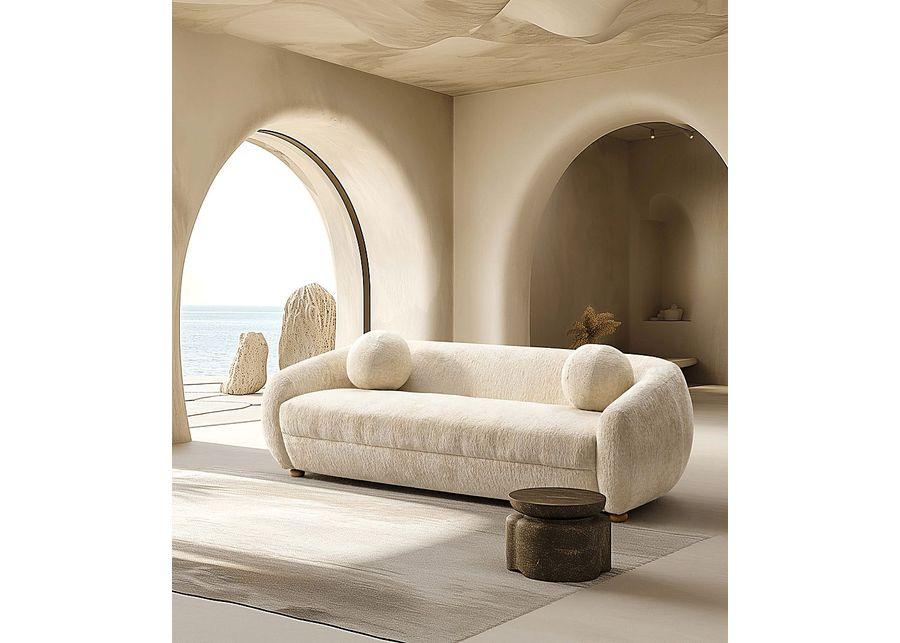 Azurelee Cream Sofa