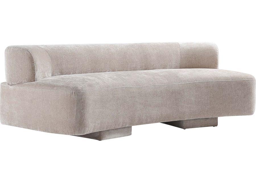 Mipolomol Beige Loveseat