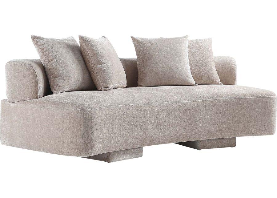 Mipolomol Beige Loveseat