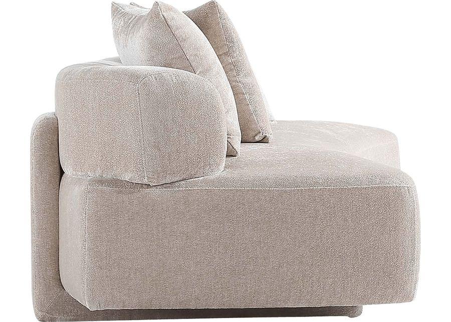 Mipolomol Beige Loveseat