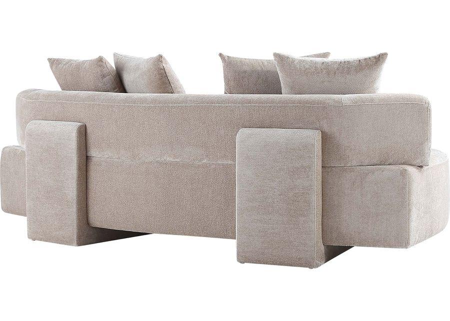 Mipolomol Beige Loveseat