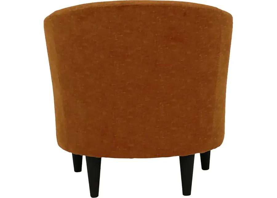 Emsabit Orange Accent Chair